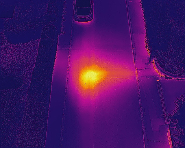 Thermographie avec drone pour Cadcime SA
